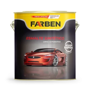 Esmalte Sintético Automotivo - Indicado para pintura geral ou parcial de veículos automotivos, peças metálicas, implementos agrícolas, madeira e fibras.  obs: Para Melhorar a secagem e resistência pode utilizar o catalisador 573.700 de 10 à 15%.